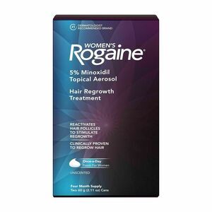 Exp 6/2026 Womens Rogaine 4Month Supply Foam 5% Minoxidil Thinning Exp 6/2026